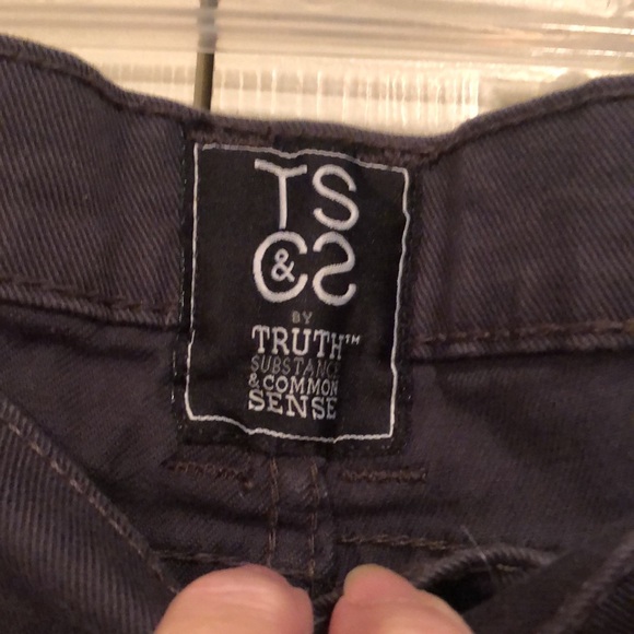Truth Substance & Common Sense - 34 x30 - Gray Stretch Fabric Jeans - Picture 4 of 9
